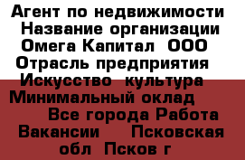 Агент по недвижимости › Название организации ­ Омега-Капитал, ООО › Отрасль предприятия ­ Искусство, культура › Минимальный оклад ­ 45 000 - Все города Работа » Вакансии   . Псковская обл.,Псков г.